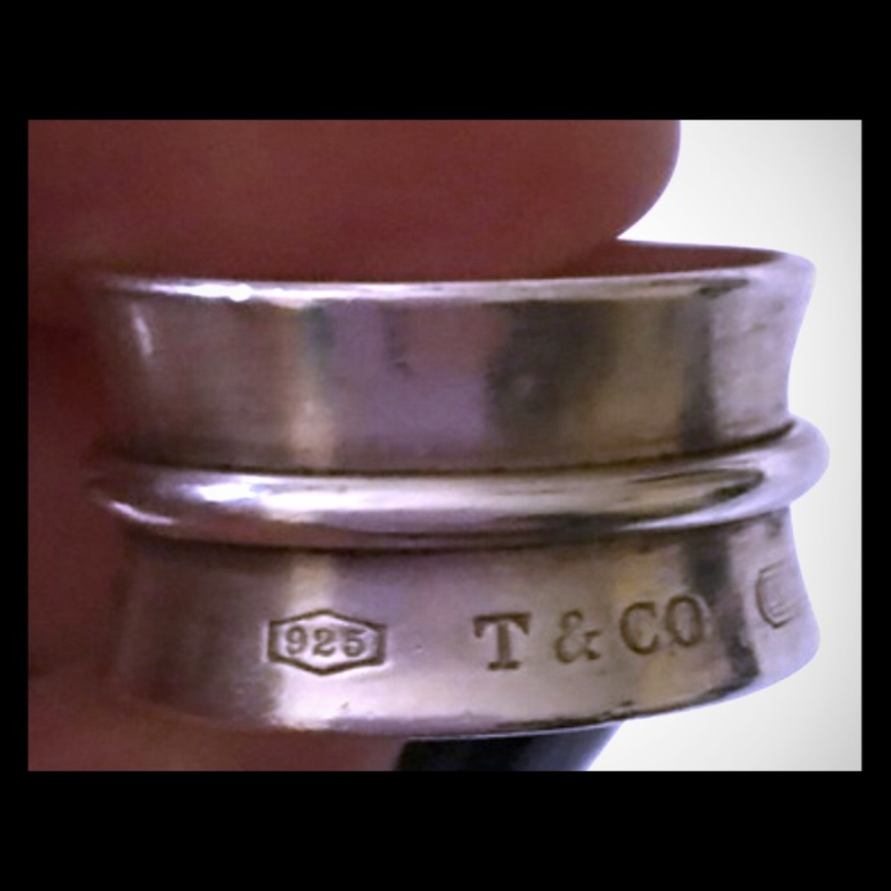 ISO Tiffany 1837 Wide ring. Size 7, 7.5 or 8!